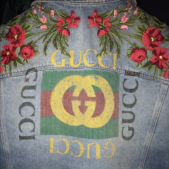 Authentic Gucci Jean Jacket - Picture 5 of 5
